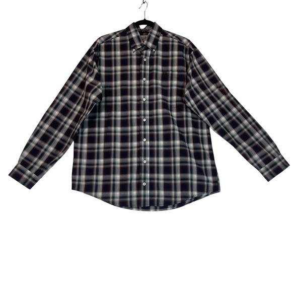 Men’s‎ Cinch Button Up Plaid Shirt Size XS *J0167 - Picture 1 of 9